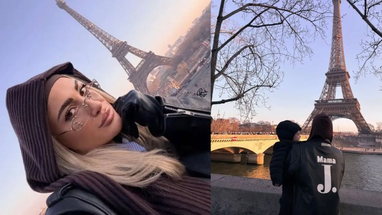 Παρίσι με άρωμα μητρότητας – Η Ιωάννα Τούνη και ο γιος της σε τρυφερά στιγμιότυπα