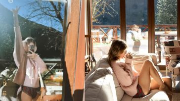 Κλέλια Ανδριολάτου: Χειμερινή απόδραση στα Καλάβρυτα με την παρέα της