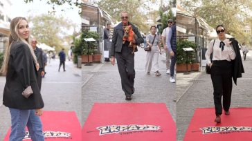 Red carpet… έκπληξη στο κέντρο της Αθήνας με τον Λάκη Γαβαλά