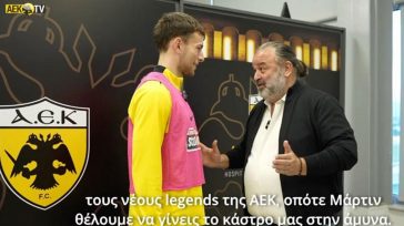 Ηλιόπουλος σε Γκεοργκίεφ: «Γίνε το κάστρο της άμυνας της ΑΕΚ»