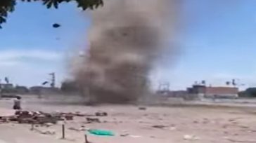 Αργεντινή: «Διάβολος σκόνης» αναστάτωσε τους κατοίκους στο Φλορένσιο Βαρέλα