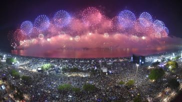 Στο Ρίο ντε Τζανέιρο η μεγαλύτερη πρωτοχρονιάτικη γιορτή στον κόσμο, σύμφωνα με τα Ρεκόρ Γκίνες
