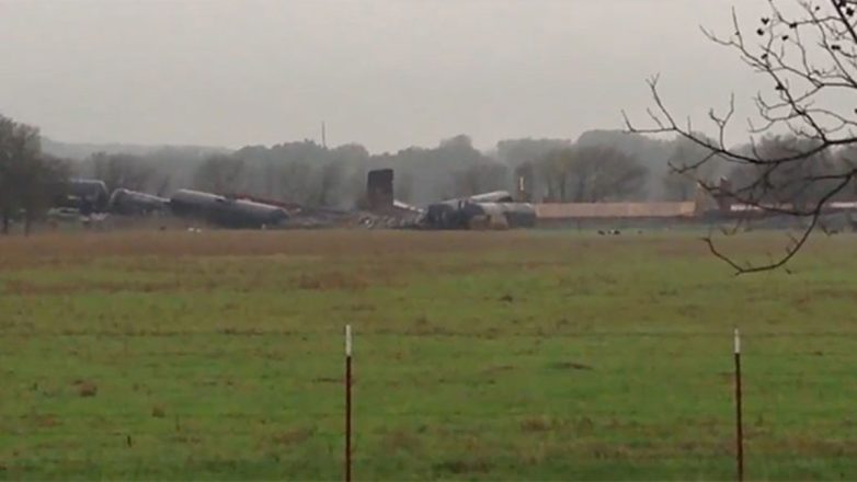 ΗΠΑ: Εκτροχιασμός τρένου με χημικά στο Κεντάκι