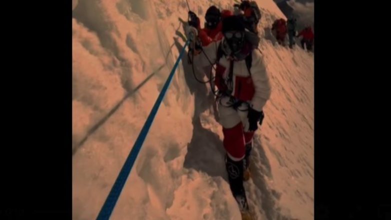 Τρομακτικό βίντεο από την ψηλότερη κορυφή του Έβερεστ