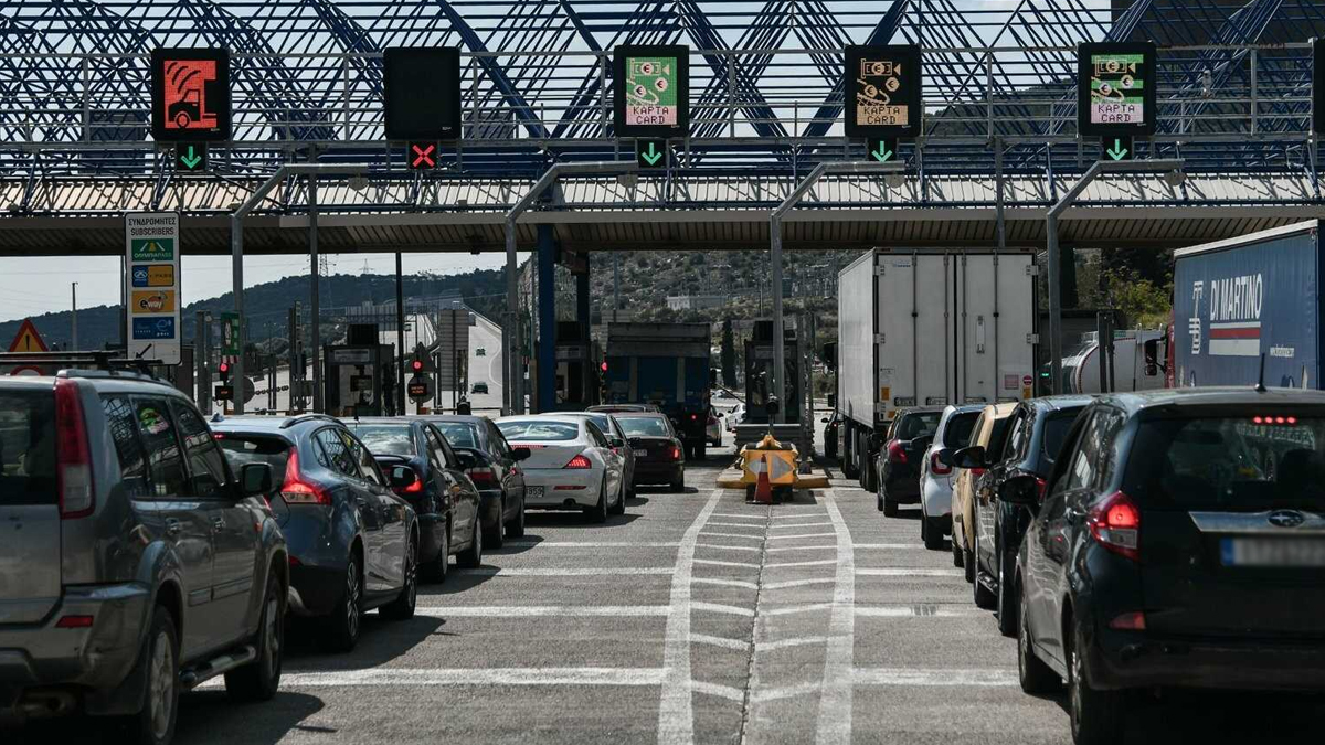 Επιστροφή των εκδρομέων της Πρωτοχρονιάς με αυξημένα διόδια