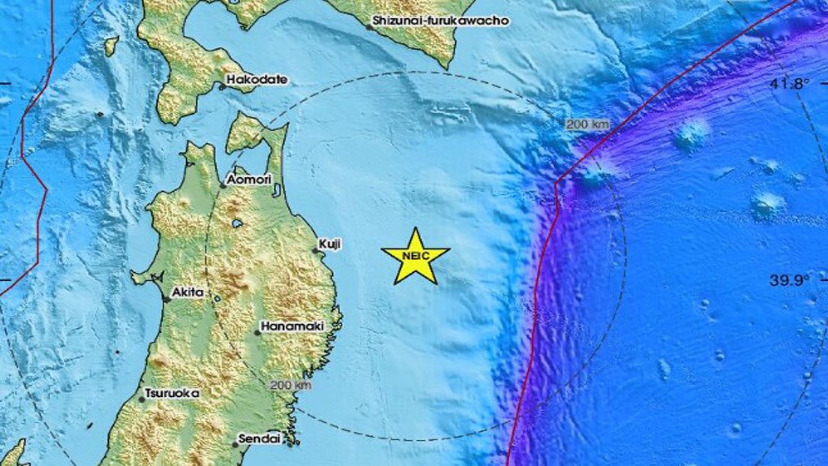 Ιαπωνία: Σεισμός 6 Ρίχτερ στις ακτές της Χόνσου, βόρεια του Τόκιο
