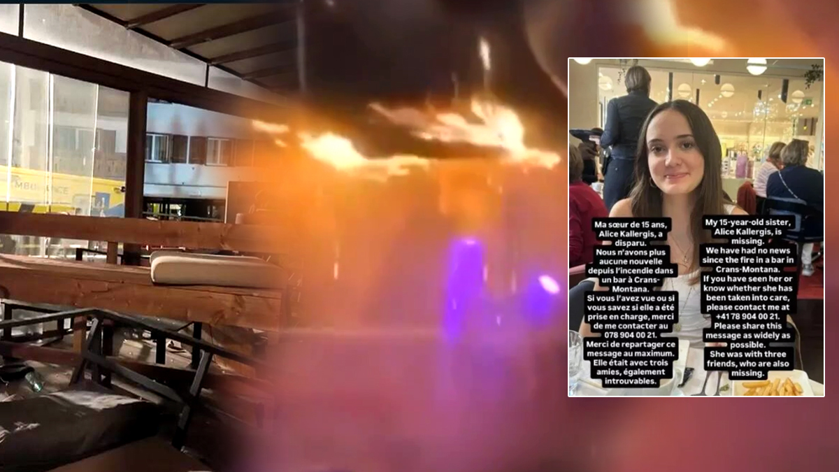 Κραν Μοντανά: Αγνοείται η τύχη ελληνίδας 15 ετών που βρισκόταν στο μπαρ την ώρα της τραγωδίας