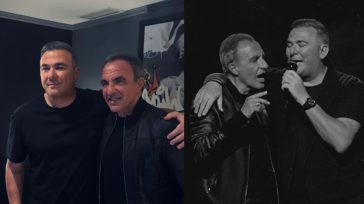 Νίκος Αλιάγας: Πρωτοχρονιά στον Αντώνη Ρέμο – Τραγούδησαν μαζί στη σκηνή