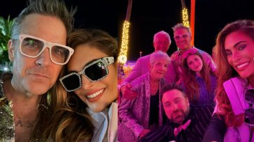 Robbie Williams: Υποδέχτηκε το 2026 με εντυπωσιακό πάρτι εμπνευσμένο από τα 80s