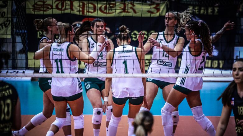 Βόλεϊ Γυναικών: «Ποδαρικό» με… περίπατο για τον Παναθηναϊκό, 3-0 τον Άρη