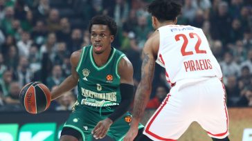 Παναθηναϊκός – Ολυμπιακός 5-17 (Πρώτο δεκάλεπτο)