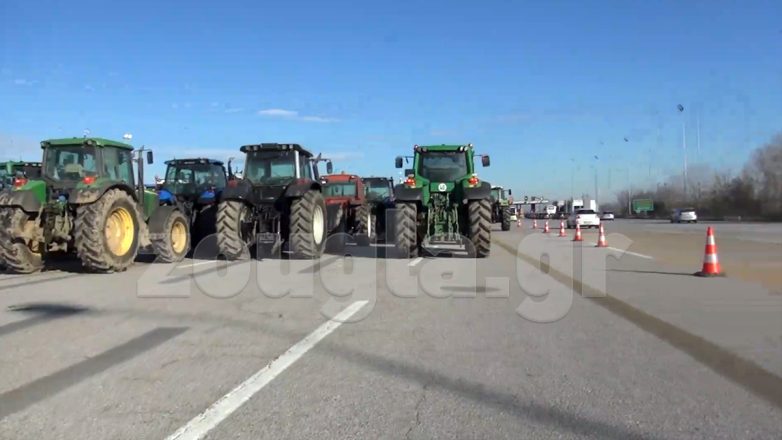 Ο χάρτης με τα μπλόκα στα οδικά δίκτυα Ο χάρτης με τα μπλόκα στα οδικά δίκτυα