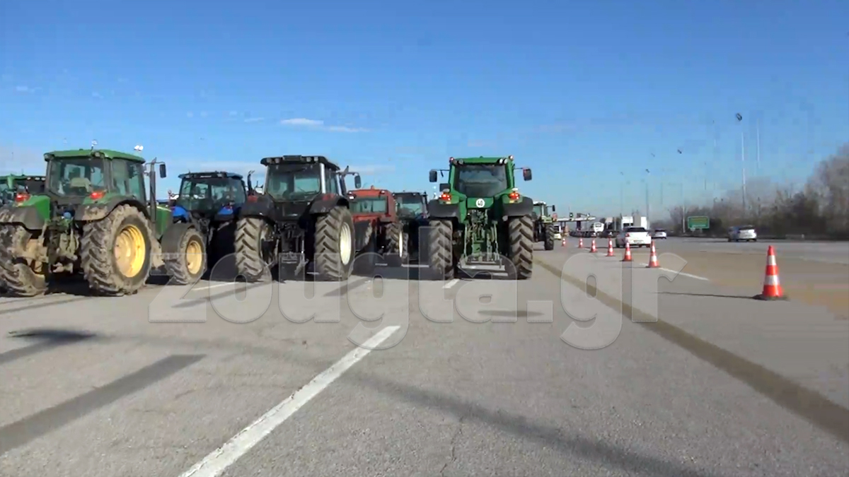 Ο χάρτης με τα μπλόκα στα οδικά δίκτυα