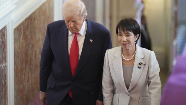 Πρόσκληση Τραμπ στην πρωθυπουργό της Ιαπωνίας για επίσκεψη στις ΗΠΑ