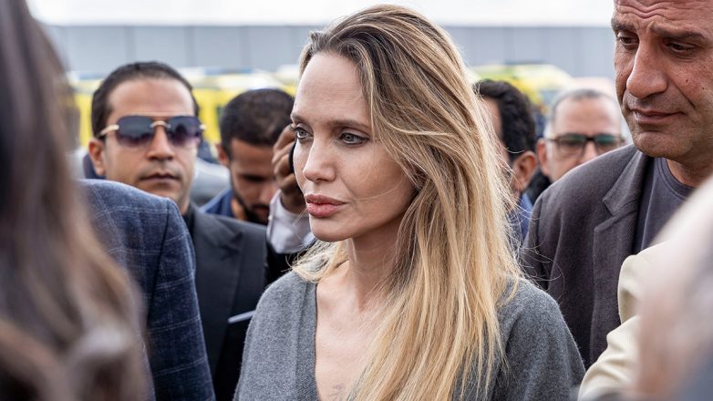 Η Αντζελίνα Τζολί στη Γάζα Η Αντζελίνα Τζολί στη Γάζα