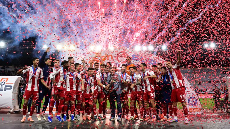 «Ερυθρόλευκο» το Super Cup, 3-0 ο Ολυμπιακός τον ΟΦΗ