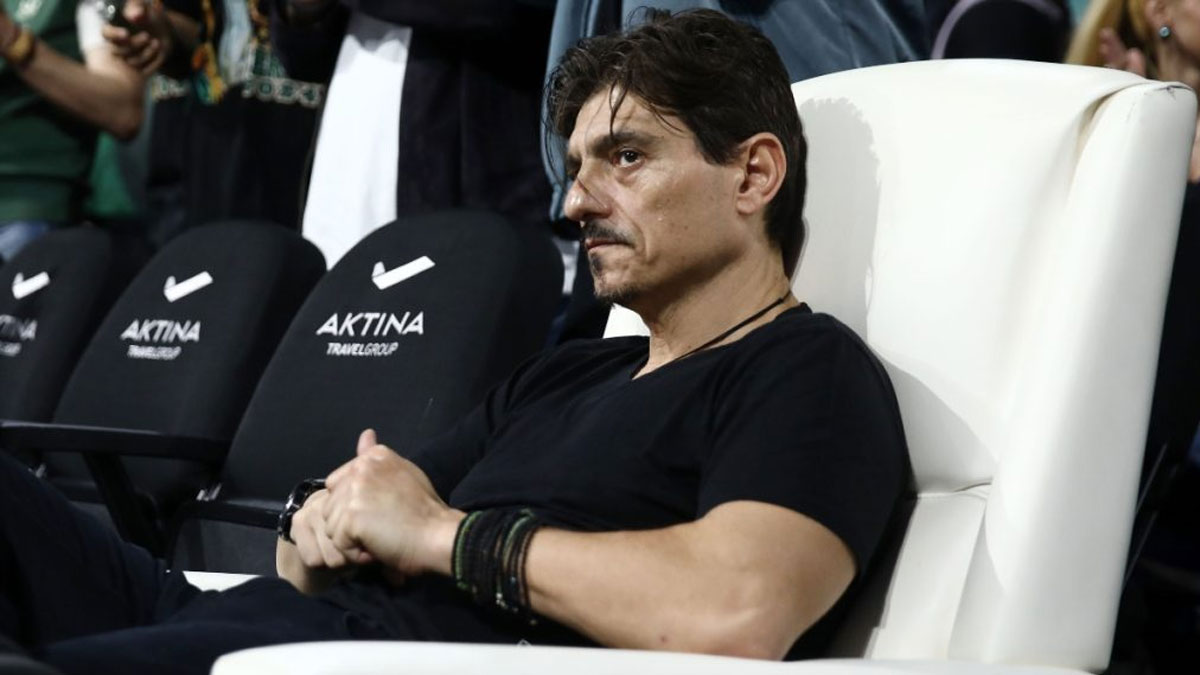 Στην προπόνηση του Παναθηναϊκού ο Δημήτρης Γιαννακόπουλος