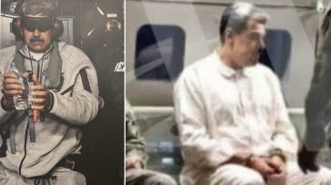 Στη δημοσιότητα φωτογραφίες του Μαδούρο με χειροπέδες