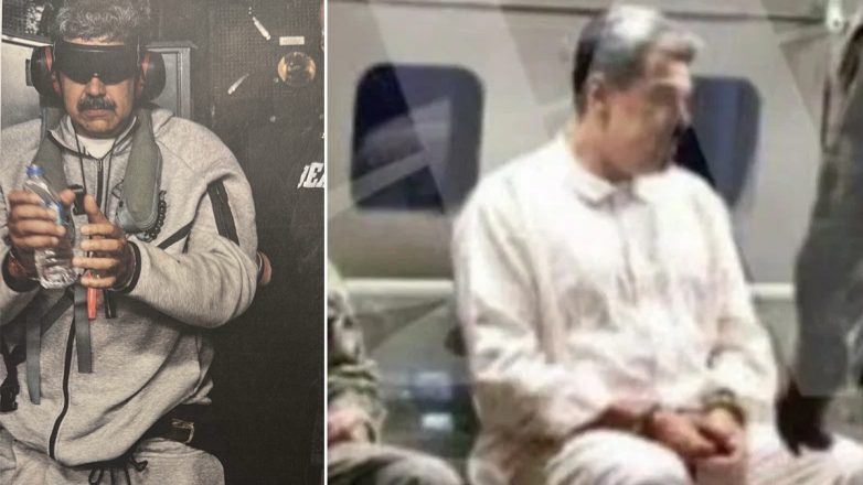 Στη δημοσιότητα φωτογραφίες του Μαδούρο με χειροπέδες