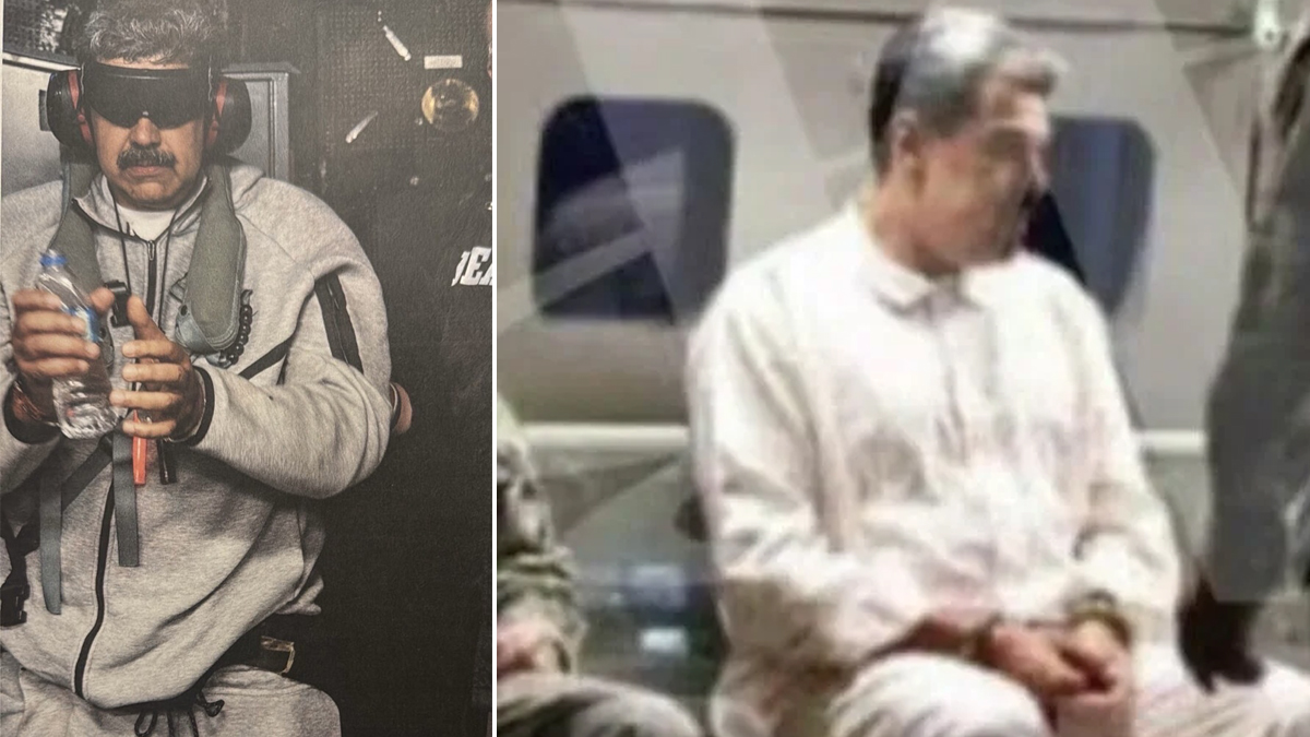 Στη δημοσιότητα φωτογραφίες του Μαδούρο με χειροπέδες