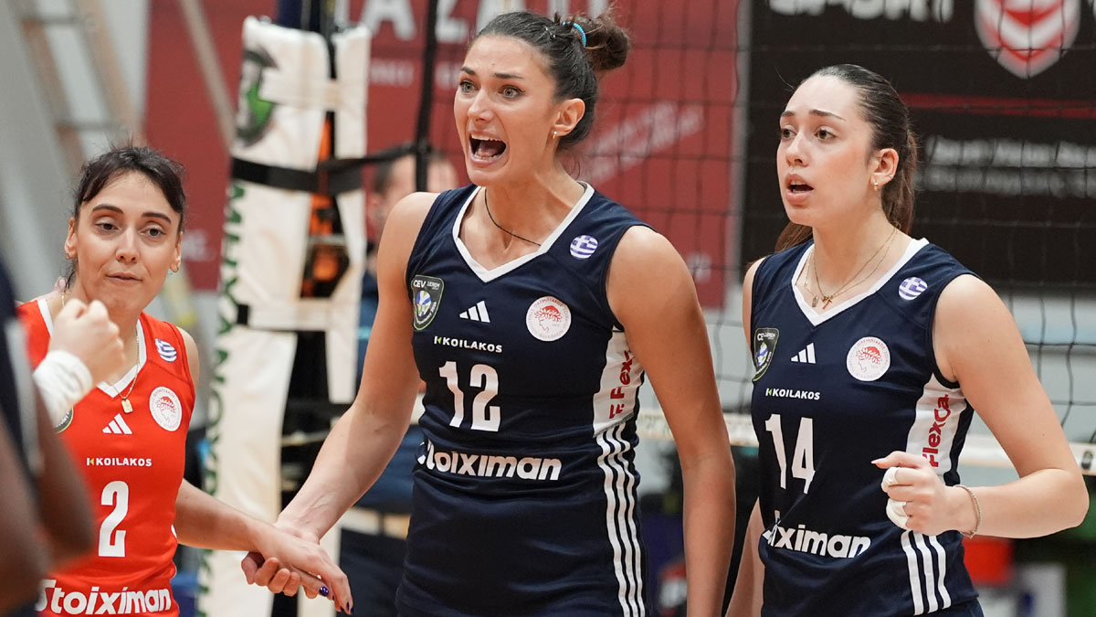 Βόλεϊ γυναικών: Με το «δεξί» ο Ολυμπιακός, 3-1 την Θέτιδα Βούλας