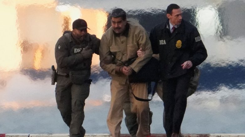 Με ελικόπτερο μεταφέρθηκε ο Μαδούρο στο δικαστήριο του Μανχάταν