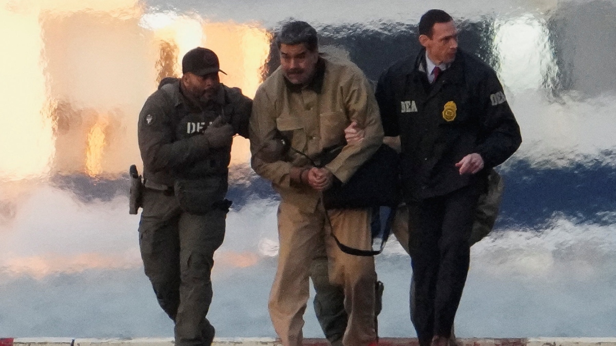 Με ελικόπτερο μεταφέρθηκε ο Μαδούρο στο δικαστήριο του Μανχάταν