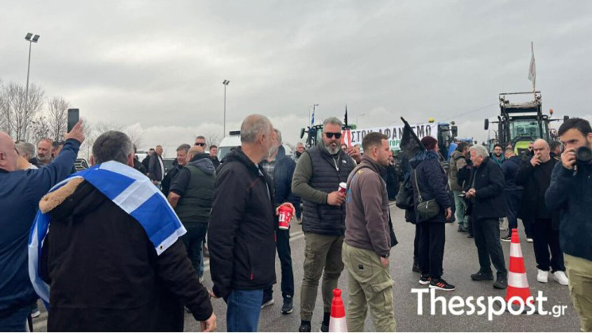 Στο μπλόκο Μαλγάρων οι πωλητές λαϊκών αγορών