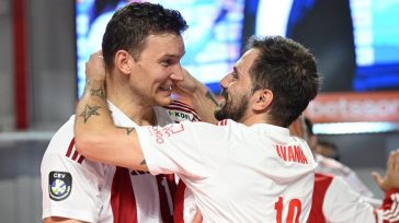 Βόλεϊ: Πρόκριση με «γλυκιά» ήττα για τον Ολυμπιακό