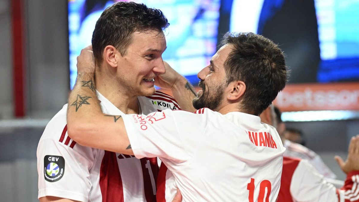 Βόλεϊ: Πρόκριση με «γλυκιά» ήττα για τον Ολυμπιακό