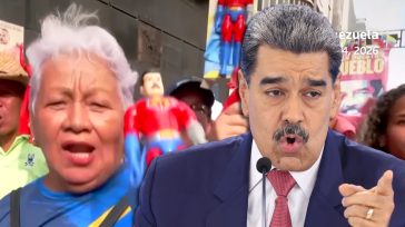 Οπαδοί του Μαδούρο στους δρόμους του Καράκας