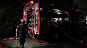 Χανιά: Στις φλόγες τυλίχτηκε φορτηγό τα ξημερώματα