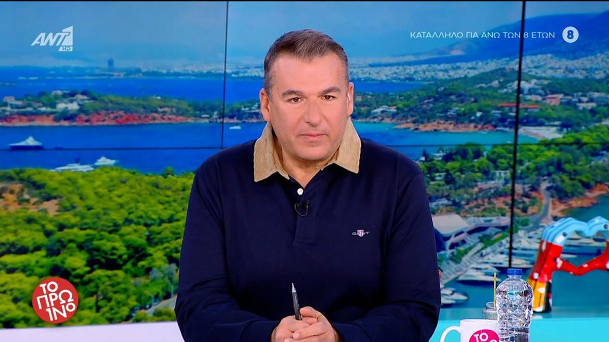 Γιώργος Λιάγκας: «Καρφώνει» τον διευθυντή προγράμματος του ΑΝΤ1 – «Αυτό είναι ανήκουστο!»