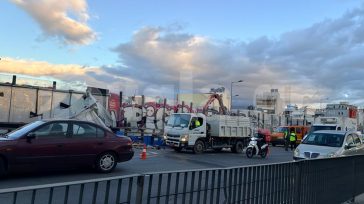 Σοβαρό τροχαίο στον Κηφισό με εμπλοκή δύο φορτηγών