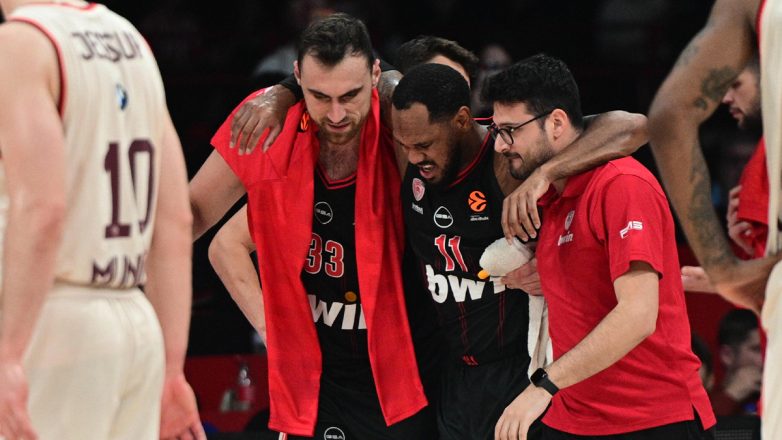 Ολυμπιακός: Ρήξη συνδέσμου o Μόρις – Θα μείνει έναν μήνα εκτός