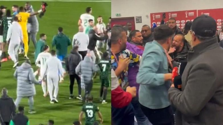 Χαμός μετά το Αλγερία-Νιγηρία – Δημοσιογράφοι έπαιξαν ξύλο στη μεικτή ζώνη!