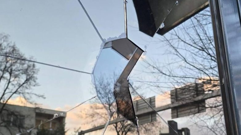 Βανδαλισμός στην πρεσβεία της Βουλγαρίας στα Σκόπια