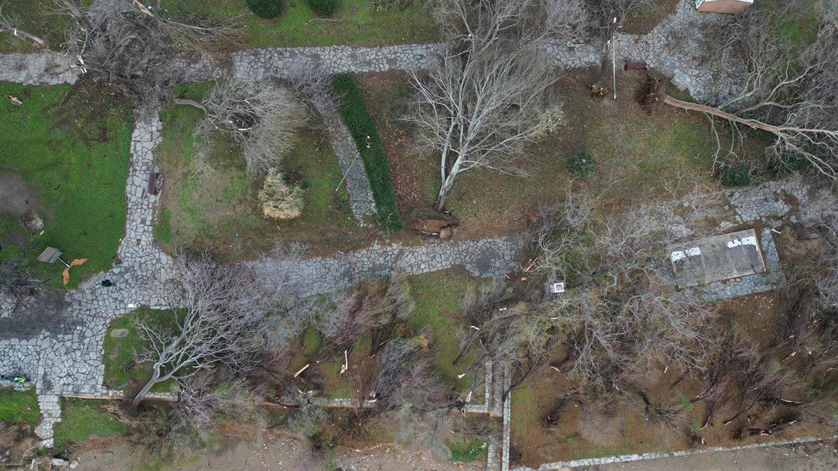 Πώς προκλήθηκε ο ανεμοστρόβιλος στην Αλεξανδρούπολη