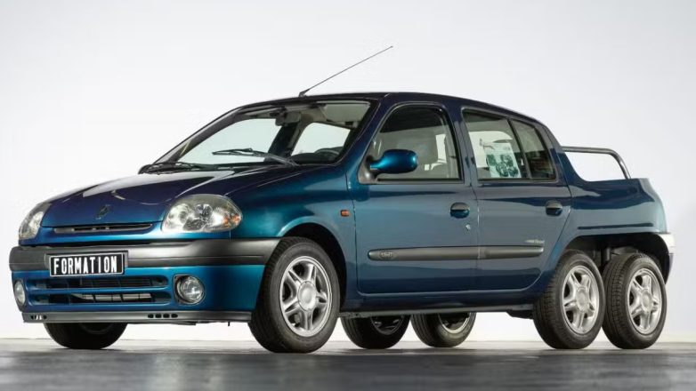 Το ξέρατε ότι υπάρχει 6τροχο Renault Clio; 