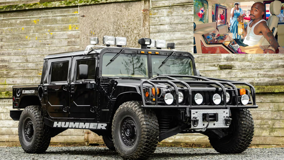 Στο «σφυρί» το θρυλικό Hummer του Tupac Shakur