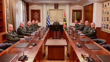 Πρώτη συνεδρίαση του νέου Ανώτατου Στρατιωτικού Συμβουλίου