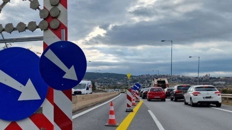 Θεσσαλονίκη: Άνοιξε ο περιφερειακός μετά τις εργασίες για το Fly Over