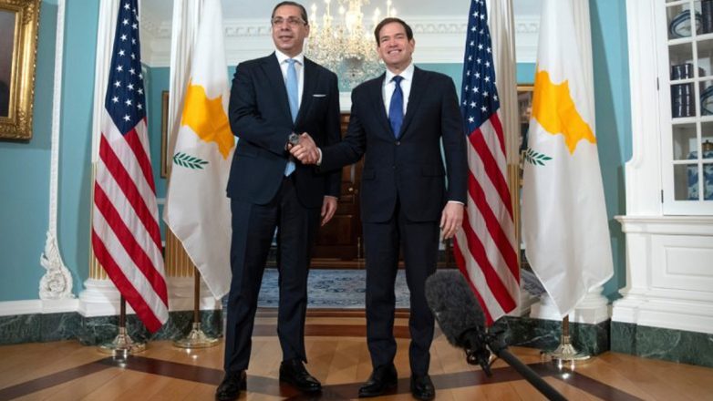 Τηλεφωνική επικοινωνία Ρούμπιο με τον ΥΠΕΞ της Κύπρου