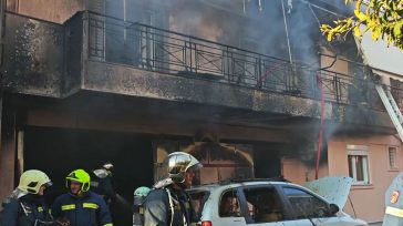 Φωτιά σε διαμέρισμα στο Ίλιον