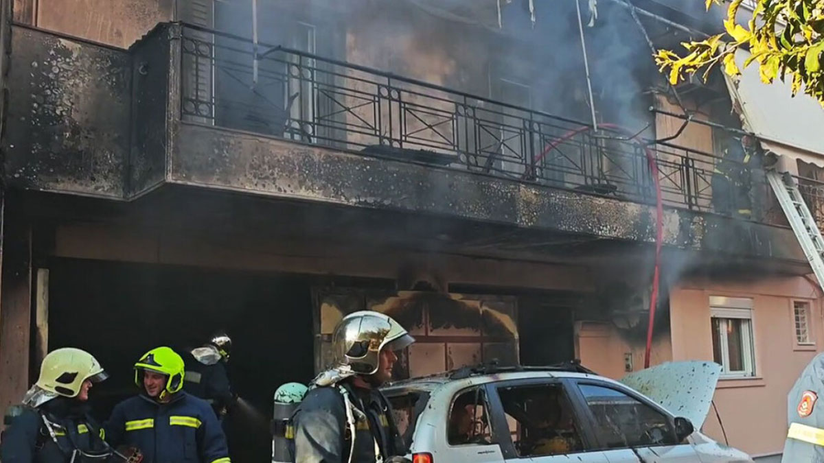 Φωτιά σε διαμέρισμα στο Ίλιον