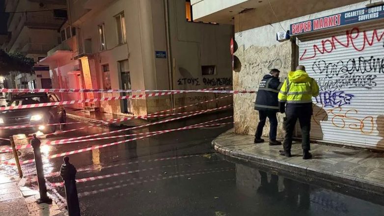 Ηράκλειο: Έπεσαν σοβάδες από μπαλκόνι λόγω της κακοκαιρίας