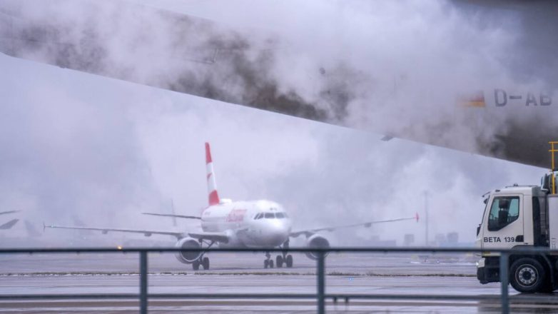 Φρανκφούρτη : Ακύρωση δεκάδων πτήσεων λόγω παγετού Φρανκφούρτη : Ακύρωση δεκάδων πτήσεων λόγω παγετού