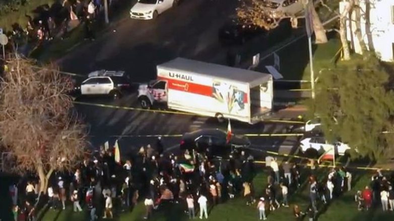 Λος Άντζελες: Φορτηγό έπεσε πάνω σε πλήθος διαδηλωτών κατά του ιρανικού καθεστώτος