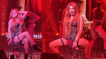 Έλενα Παπαρίζου: Ο καυτός χορός με κορσέ και περούκα – Η εμφάνιση που έγινε viral