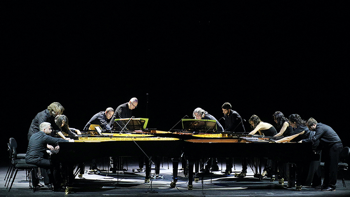 Piandaemonium: Δώδεκα πιανίστες και έξι πιάνα μαζί στη σκηνή του Μεγάρου Μουσικής Αθηνών